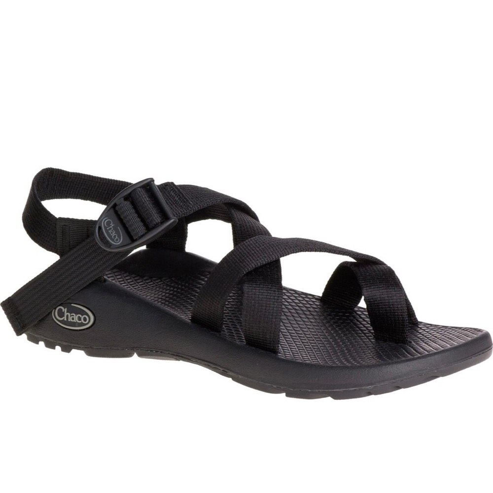 Chaco Z / Cloud 2 classic black strappy sandals 8